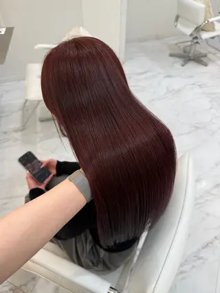 ロング 髪質改善×艶カラー / sayaka🤍のヘアスタイル