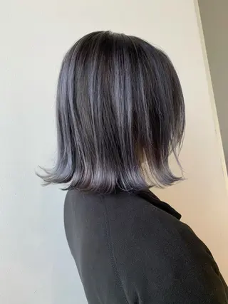 ミディアム カラー パーマ ヘアアレンジ 【公式】amble luxe池袋東口🩷のヘアスタイル