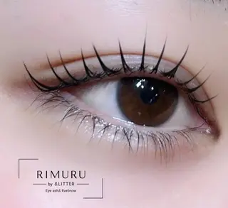 マツエク・マツパ 💖大信綾音 ・束感まつ毛⟡のマツエク・マツパデザイン