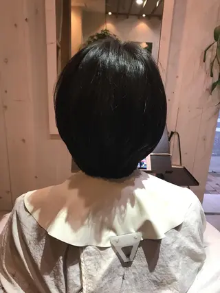 ショート 長尾 桃佳のヘアスタイル