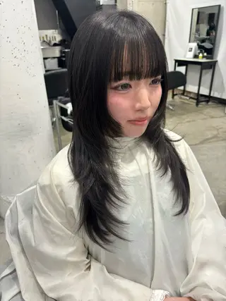 ロング ⭐︎似合わせカラー /レイヤー✩momoのヘアスタイル