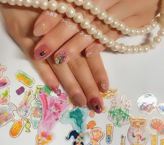 ネイル ラベンダー💖日暮里 ルル💖ネイルのネイルデザイン