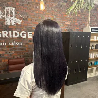 ロング カラー theBRIDGE/ 神谷ゆうなのヘアスタイル