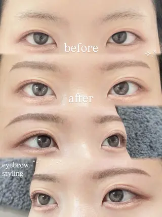 アイブロウ KURUN ami.⋆𝜗𝜚のマツエク・マツパデザイン