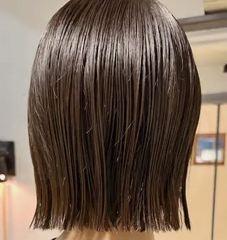 ショート 中顔面短縮 顔まわり新田大翔のヘアスタイル