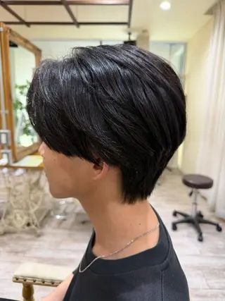 ショート ヘアアレンジ メンズ 新越谷noble店長 松本拓也▶◀*.のヘアスタイル
