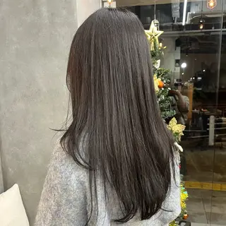 ロング カラー BELO OSAKA マオのヘアスタイル