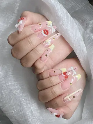 ネイル Lee Nails チップ長さだし専門店のネイルデザイン