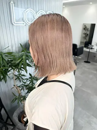 ショート カラー LOOP hairのヘアスタイル