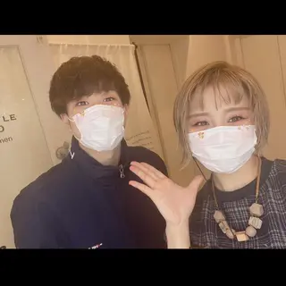 ショート カラー メンズ キッズ ✂︎ショート、ボブ、 レイヤー🩵YUMIのヘアスタイル