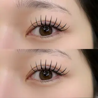 マツエク・マツパ mila ⏾ conのマツエク・マツパデザイン