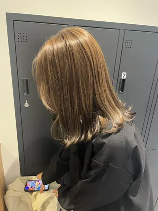 ミディアム ☾伊左治祐未☾ カットセンター北のヘアスタイル