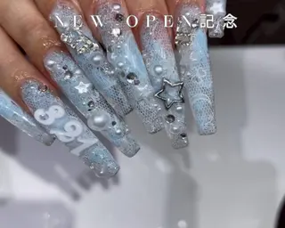 ネイル 長さだし/持ち込み 2me心斎橋moeaのネイルデザイン