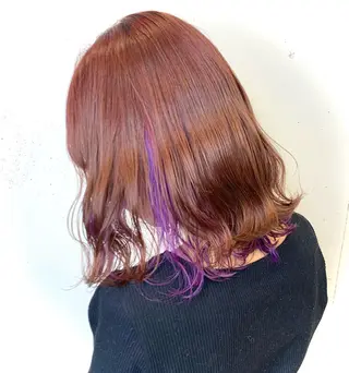 ミディアム カラー ヘアアレンジ マツオカ マコのヘアスタイル