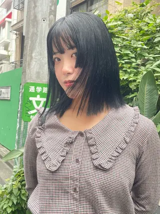 カラー 兼西 菜摘のヘアスタイル