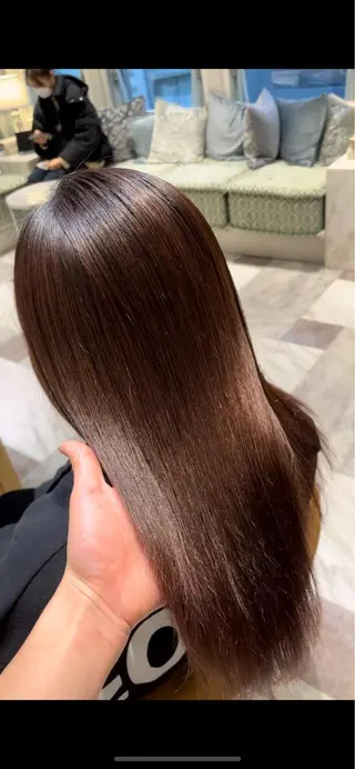 ロング カラー 一宮末広 縮毛矯正/ユウトのヘアスタイル