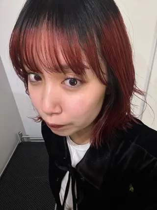 カラー ブリーチなしカラー/ パーマ/おとは🦖♡のヘアスタイル