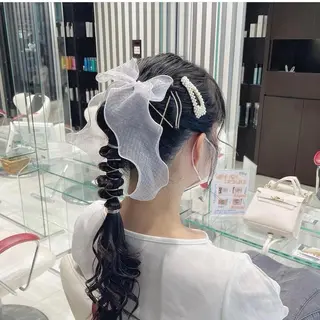 ヘアアレンジ EARTH富山婦中店 2026新卒20万〜のヘアスタイル