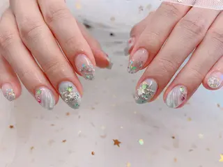 ネイル MiKi Nai池袋 長さだし得意のネイルデザイン