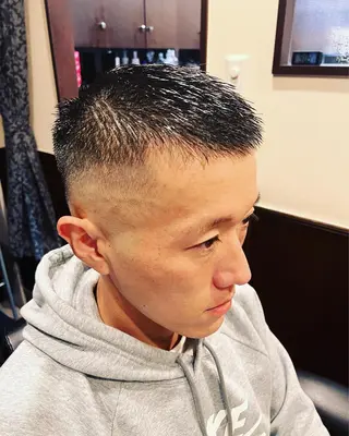 ショート 銀座バルビエグラン 角田雅樹（夜限定）のヘアスタイル