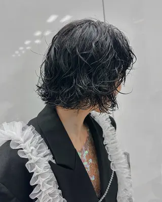 ショート パーマ レイヤー/パーマ /ウルフ/nabeのヘアスタイル