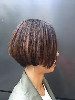 ショート 末石 智のヘアスタイル