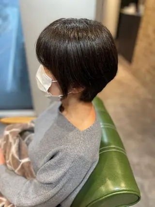ショート 美髪 透明感カラーSotaのヘアスタイル