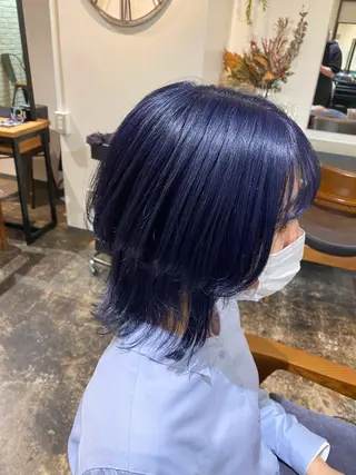 ショート カラー マンツーマン女性 美容師 奏のヘアスタイル