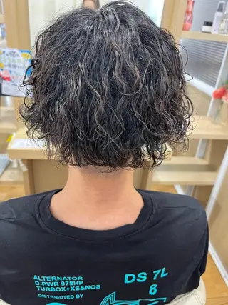 パーマ メンズ 鈴木 結のヘアスタイル