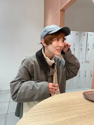 ショート パーマ 前原  千尋のヘアスタイル