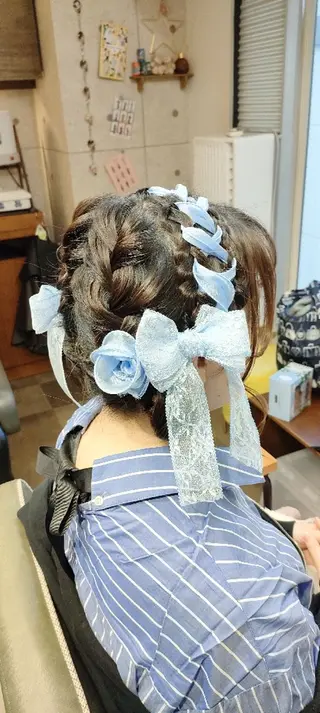 ヘアアレンジ HempBeauty 浅野アサミのヘアスタイル