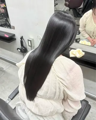 ロング パーマ 💈直毛×ツイスパの プロ🥷清水真之介のヘアスタイル