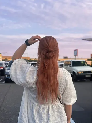 ヘアアレンジ はっとり ななせのヘアスタイル