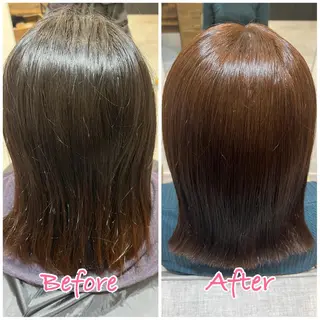 カラー カット 🌸 飯野 舞桜のヘアスタイル