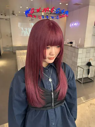 ショート MiRI💜地毛級 エクステ✖似合わせ技のヘアスタイル
