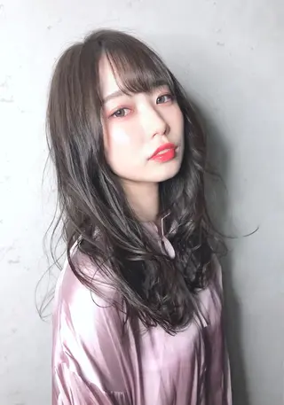 ロング Hikaru Takahashiのヘアスタイル