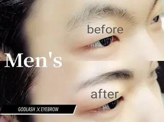 メンズ ナイスアイラッシュ 梅田店のマツエク・マツパデザイン