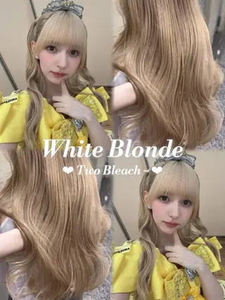 ロング カラー soyon名古屋/ fuka🎀のヘアスタイル