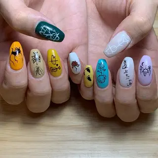 ネイル καρδιά -ｶﾙﾃﾞｨｱ-のネイルデザイン