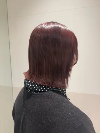 ショート カラー パーマ ヘアアレンジ 押切 響 のヘアスタイル