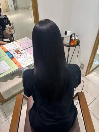 ロング 縮毛・髪質改善🩰 mai🐰ྀི🤍のヘアスタイル