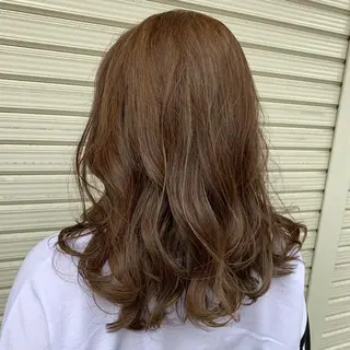 ミディアム カラー 枚方 tomee 🦋南部 しほ🦋のヘアスタイル