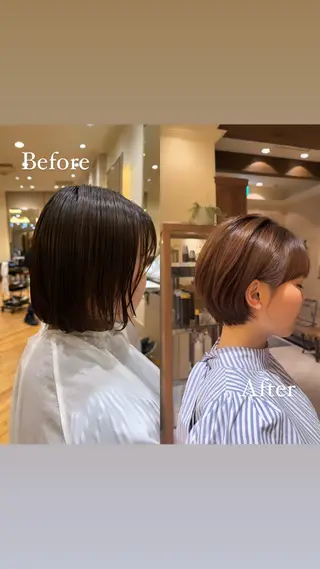 ショート カットモデル/ 大森弘貴のヘアスタイル