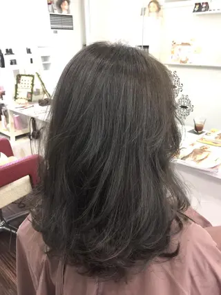 ミディアム Campus キャンパスのヘアスタイル