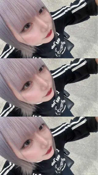 ミディアム カラー PELE ハイトーン RIMUのヘアスタイル