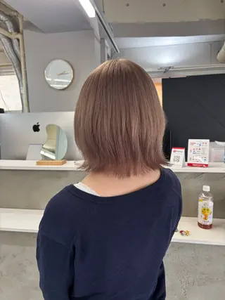 カラー ゆりか /透明感カラーのヘアスタイル