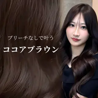 ロング カラー RYU韓国ヘア/レイ ヤー/透明感艶カラーのヘアスタイル
