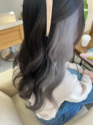 ロング たかはし るなのヘアスタイル