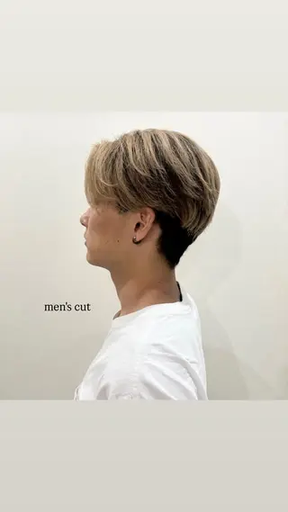 メンズ 透明感カラー🎀 Honokaのヘアスタイル