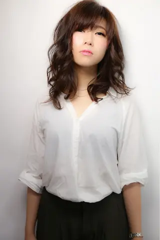 ミディアム カラー パーマ 野村 勇斗のその他イメージ